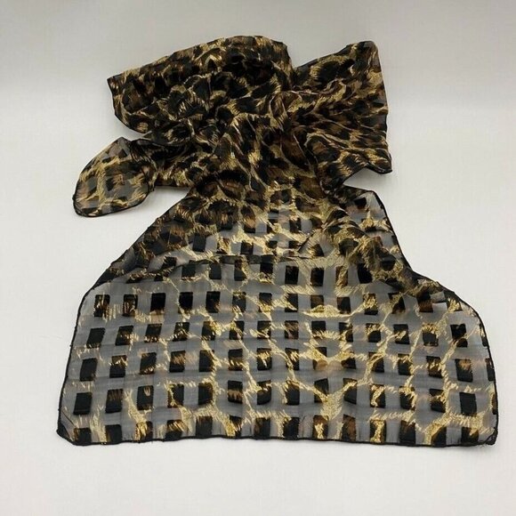 Lot 8 Rectangle Scarves Various Designs Colors Sizes Satin Polyester Cotton - Picture 6 of 9